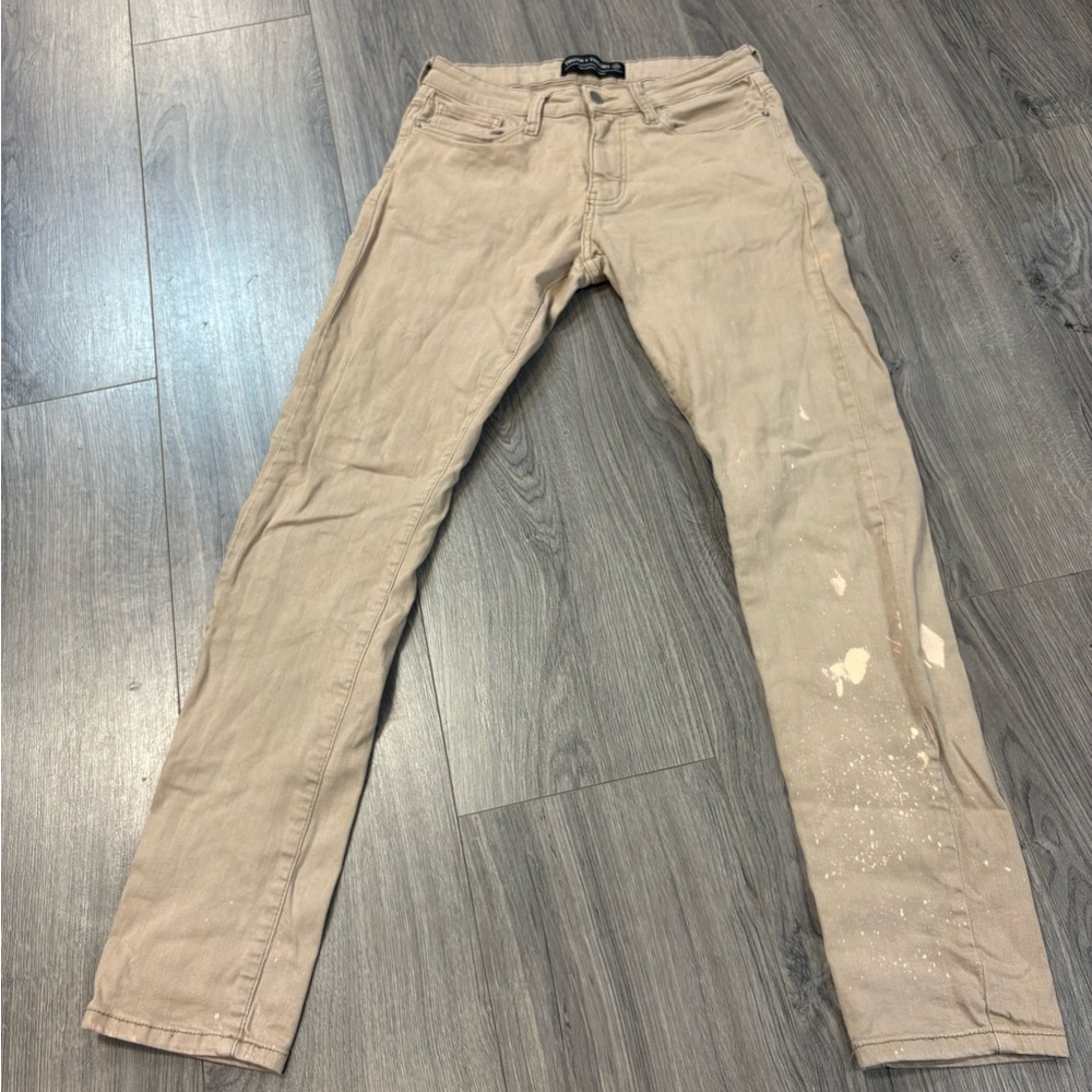 Tan Casual Pants